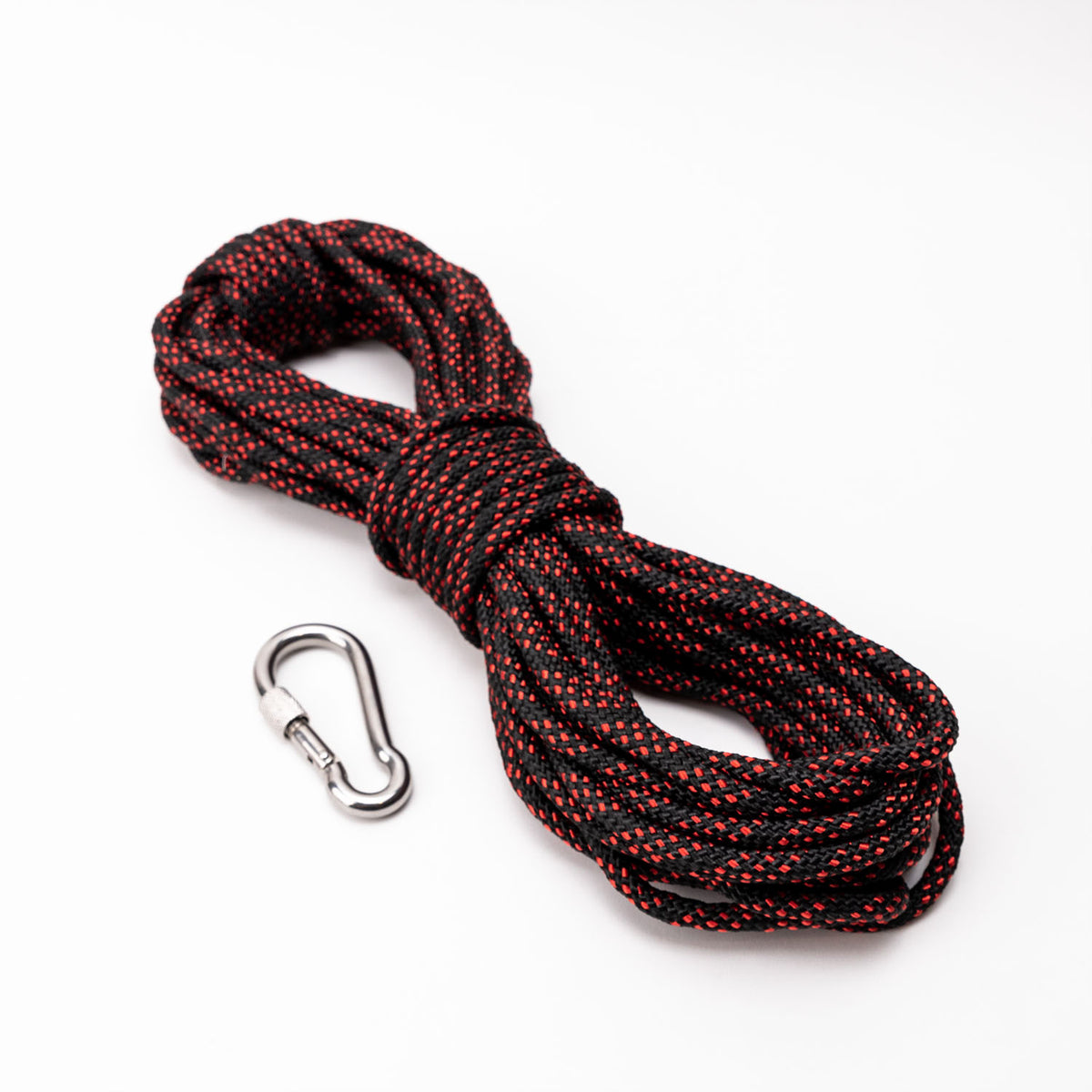 6mm Braided Magnet Fishing Rope with Carabiner | Centurion Magnetics